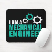 Mechanical Engineering Funny Engineer マウスパッド (マウス)