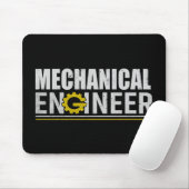 Mechanical Engineering Funny Engineer マウスパッド (マウス)