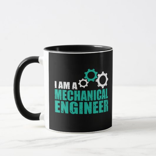 Mechanical Engineering Funny Engineer マグカップ (左)