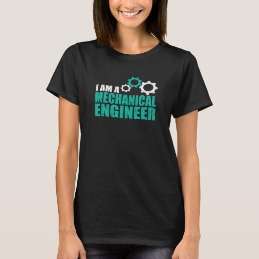 Mechanical Engineering Funny Engineer Tシャツ (正面)