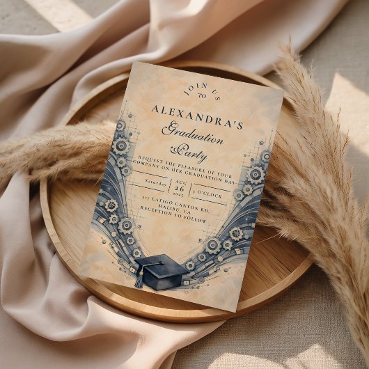 Mechanical Engineering Graduate Party 招待状