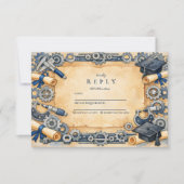 Mechanical Engineering Graduation 出欠カード (正面)