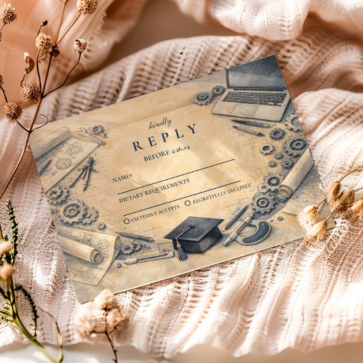 Mechanical Engineering Graduation Party 出欠カード