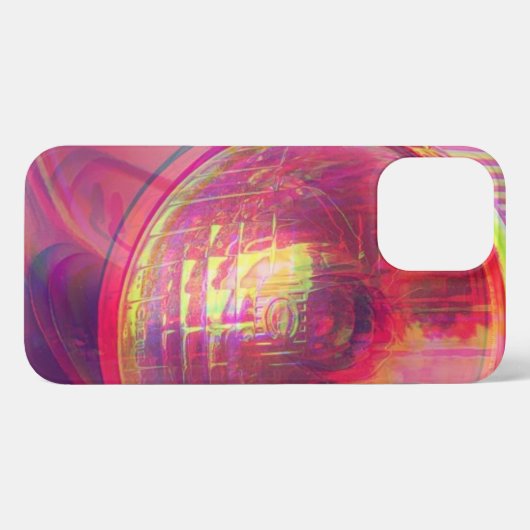 Mechanical Ghost – The Eye of the Past - headlight iPhoneケース (裏面横)