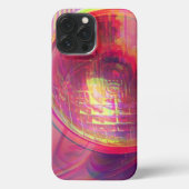 Mechanical Ghost – The Eye of the Past - headlight iPhoneケース (裏面)