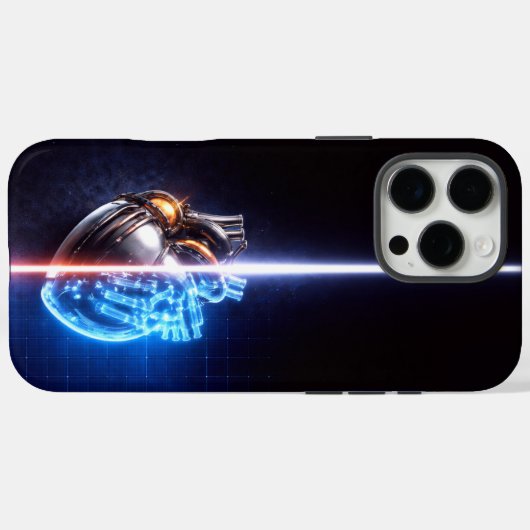 Mechanical Heart Blueprint  Case-Mate iPhoneケース (裏面 (横))