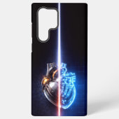 Mechanical Heart Blueprint Samsung Galaxyケース (裏面)