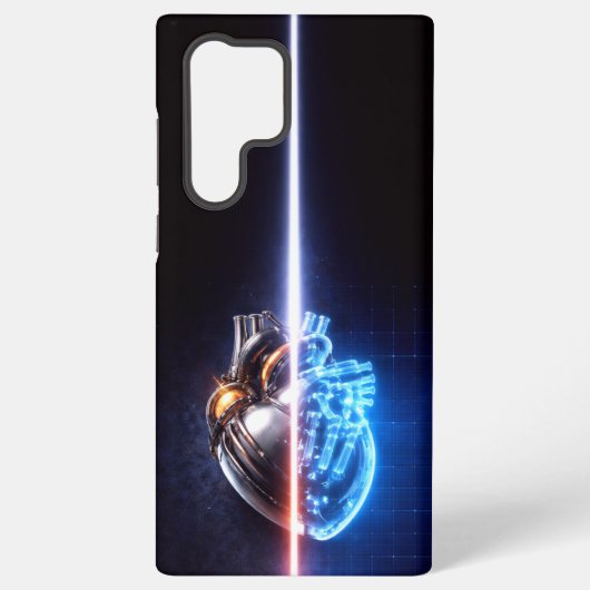 Mechanical Heart Blueprint Samsung Galaxyケース (裏面)