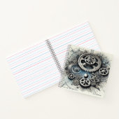 Mechanical Physics Gears, Motion & Diagrams ノートブック (内部)