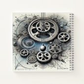 Mechanical Physics Gears, Motion & Diagrams ノートブック (裏面)