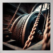 Mechanical Power: Winding Drum and Drive Cable ポスター (正面)