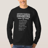 Mechanical Sarcastic Engineering  Understanding En Tシャツ (正面)