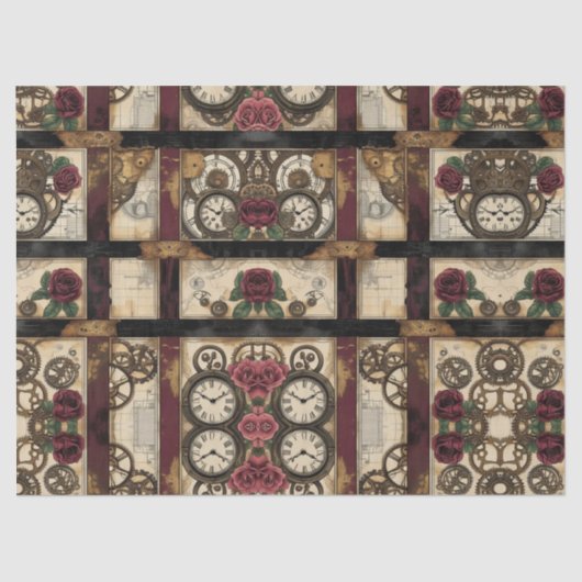 Mechanical Steampunk  薄葉紙 (正面)