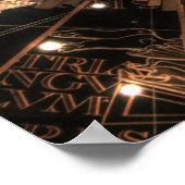Mechanical Steampunk Zodiac Constellations ポスター (角)