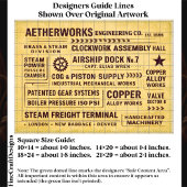 Mechanical Works Factory Typography FA6 Decoupage 薄葉紙