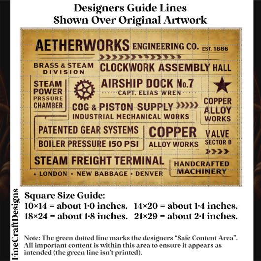 Mechanical Works Factory Typography FA7 Decoupage 薄葉紙
