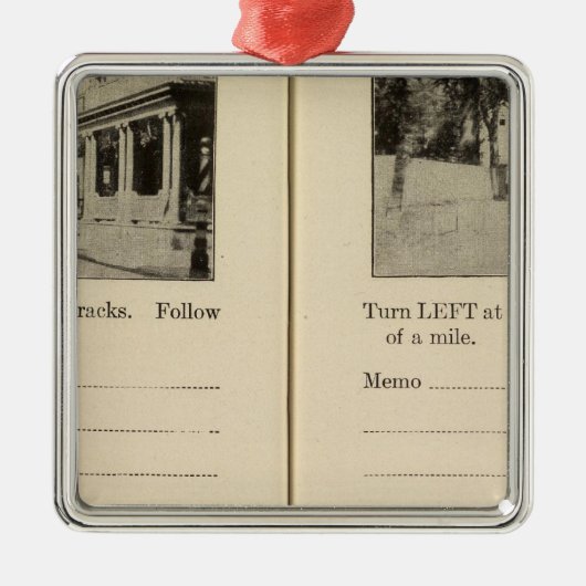 Mechanicsville、NY メタルオーナメント (正面)