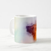 Mechelaarを塗っているベルギー人のMalinoisの子犬 コーヒーマグカップ (正面左)