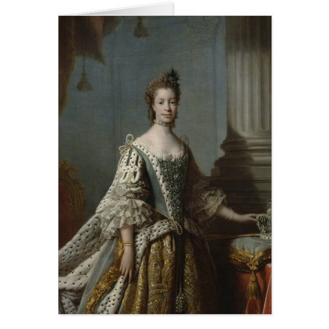 Mecklenburg-Strelitz 1762年のシャーロットSophia (正面)