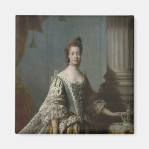 Mecklenburg-Strelitz 1762年のシャーロットSophia マグネット
