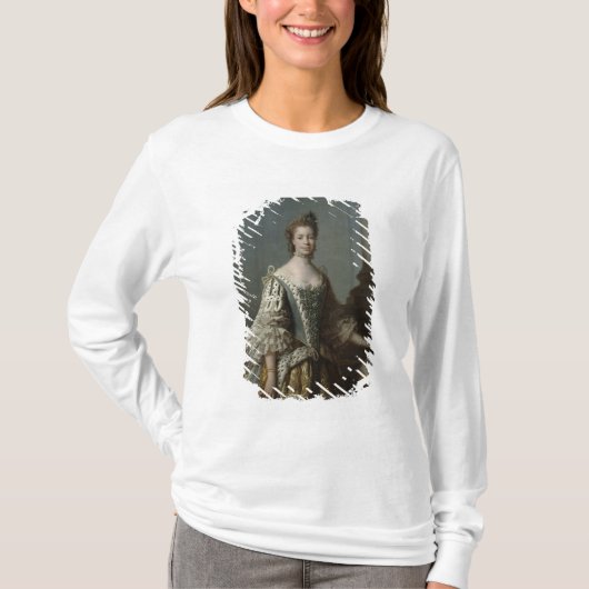 Mecklenburg-Strelitz 1762年のシャーロットSophia Tシャツ (正面)