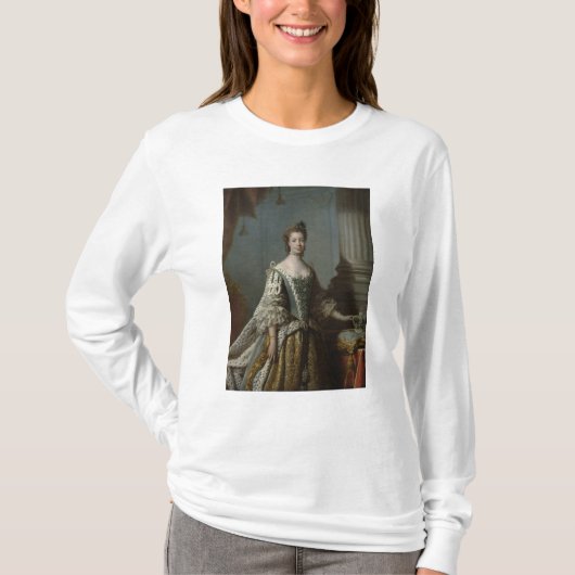Mecklenburg-Strelitz 1762年のシャーロットSophia Tシャツ (正面)