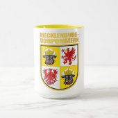 Mecklenburg-Vorpommern COA マグカップ (中央)