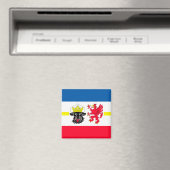 Mecklenburg-Vorpommern Flagge マグネット (インサイチュ (食洗機))