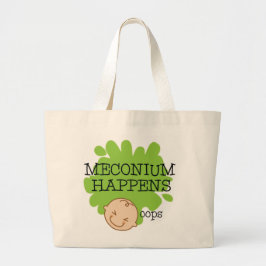Meconiumはトートバック助産婦の起こります ラージトートバッグ