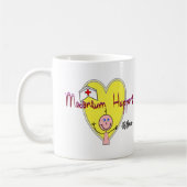 "Meconium" OBのナースは笑わされる起こります コーヒーマグカップ (左)