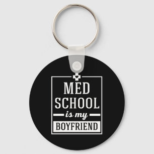 Medの学校は私のボーイフレンドおもしろいな学生の医者です キーホルダー