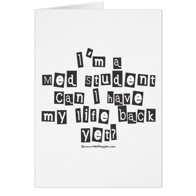 Med学生の身代金ノート (正面)