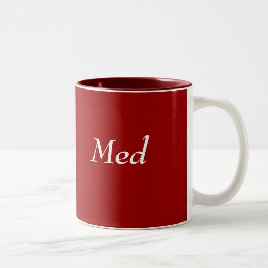 Med ツートーンマグカップ (右)