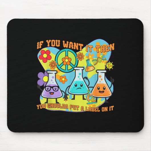 Med Lab Tech Lab Week 2025 Mystery Machine Of Diag マウスパッド (正面)