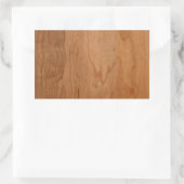 Med-Lt木目 長方形シール (バッグ)