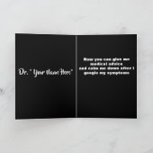 Med School Cardによる作成おめでとう カード (内部)