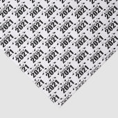 Med School Grad 2021卒業ティッシュ（黒） 薄葉紙 (詳細)