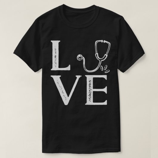 Med School Love Pre Med Equipment Med School Grada Tシャツ (デザイン正面)