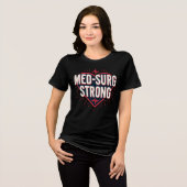 Med-Surg Strong トライブレンドＴシャツ (正面全面)