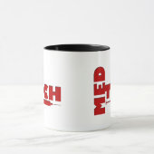 MED TECHマイクロスコープ・シリンジ（医療技術者） マグカップ (中央)