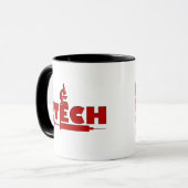 MED TECHマイクロスコープ・シリンジ（医療技術者） マグカップ (正面左)