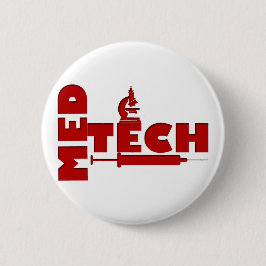 MED TECHマイクロスコープ・シリンジ（医療技術者） 缶バッジ