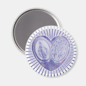 medaille miraculeuse / Wunderbare Medaille マグネット (正面/裏面)