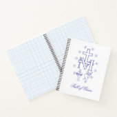 Medal of Our Lady of Graces Miraculous Medal ノートブック (内部)