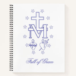 Medal of Our Lady of Graces Miraculous Medal ノートブック