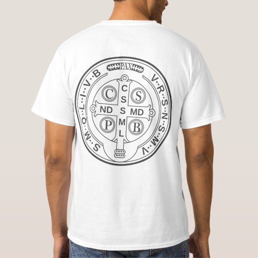 Medal of St. Benedict Tシャツ (裏面)