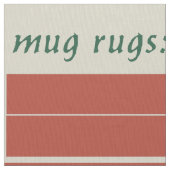 "Meddle Not" Dragon DIY Mug Rugs ファブリック (クローズアップ)