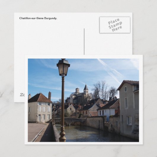 Medeaval Chatillon-sur-Siene Burgundy. ポストカード (正面/裏面)