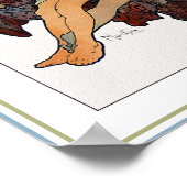 Medee (Medea) -ミュシャ-アールヌーボーシアターad ポスター (角)