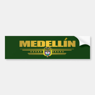 Medellinのプライド バンパーステッカー